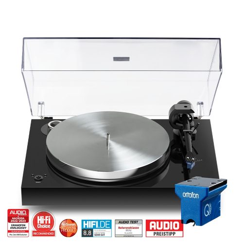 Pro-Ject X8 B Superpack - lemezjátszó /lakk fekete/