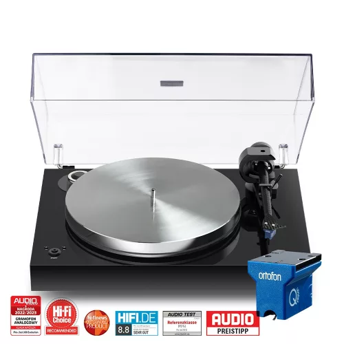 Pro-Ject X8 B Superpack - lemezjátszó /lakk fekete/