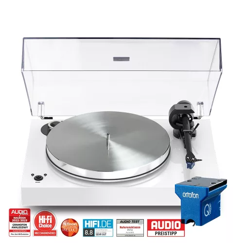 Pro-Ject X8 B Superpack - lemezjátszó /lakk fehér/