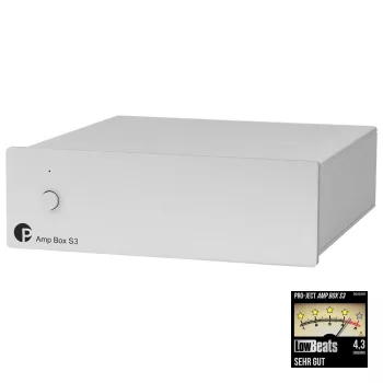 Pro-Ject Amp Box S3 - sztereó végfok /ezüst/