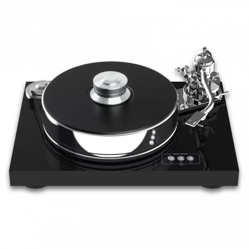 Pro-Ject Signature 10 SuperPack - high end lemezjátszó Ortofon Cadenza Black hangszedővel /Lakk fekete/ 