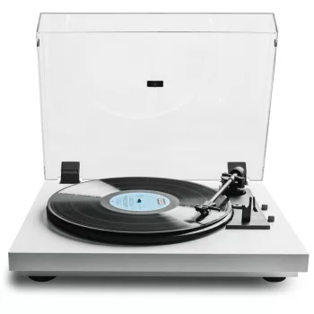   Pro-Ject Automat A1 - lemezjátszó Ortofon OM10 hangszedővel és az új A1.2 öntvény lemeztányérjával /fehér/