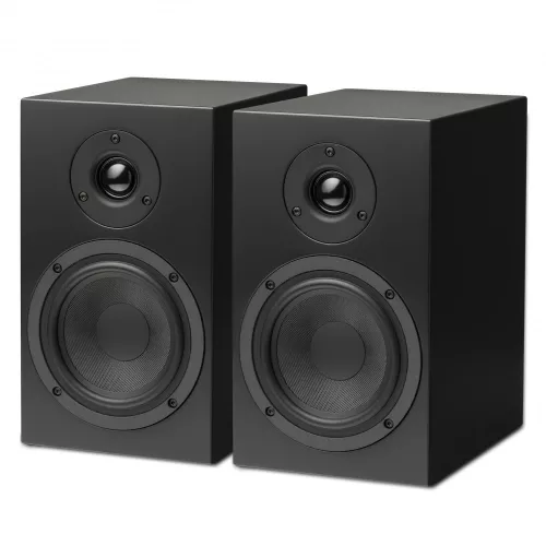 Pro-Ject Speaker Box 5 S2 állványos hangsugárzó /selyemfényű fekete/  