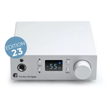  Pro-Ject Pre Box S2 Digital 2023 edition - DAC és előfok /ezüst/