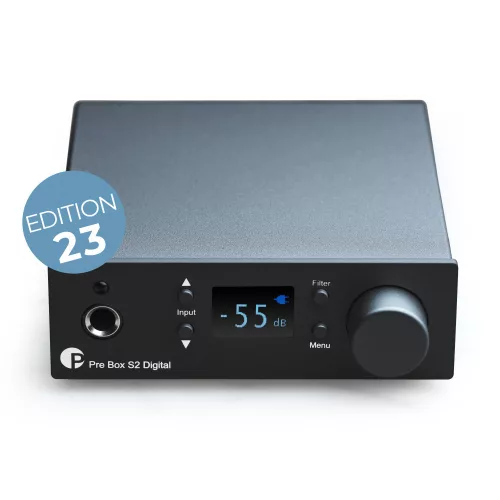Pro-Ject Pre Box S2 Digital 2023 edition - DAC és előfok /fekete/