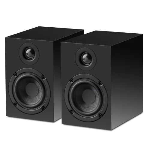 Pro-Ject Speaker Box 3 E - polc hangsugárzó /lakk fekete/  