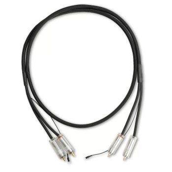   Pro-Ject Connect it Phono S RCA - összekötő kábel RCA - RCA csatlakozással és földelő sarukkal /1,23 méter/