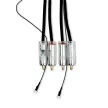 Pro-Ject Connect it Phono S RCA - összekötő kábel RCA - RCA csatlakozással és földelő sarukkal /1,23 méter/