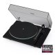 PRO-JECT T1 EVO LEMEZJÁTSZÓ ORTOFON OM10 HANGSZEDŐVEL - FEKETE