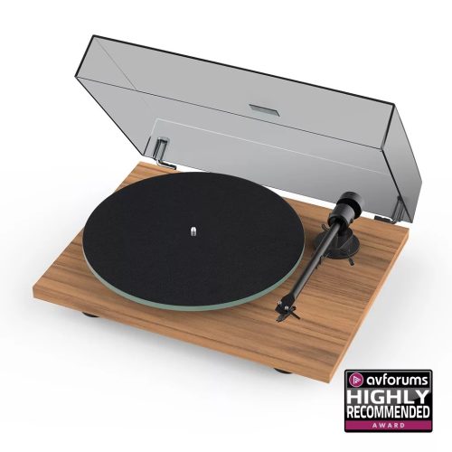 PRO-JECT T1 EVO PHONO LEMEZJÁTSZÓ ORTOFON OM10 HANGSZEDŐVEL - DIÓ