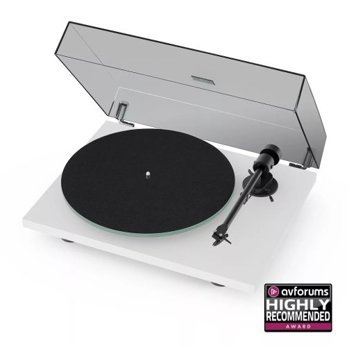PRO-JECT T1 EVO BT LEMEZJÁTSZÓ ORTOFON OM10 HANGSZEDŐVEL - FEHÉR