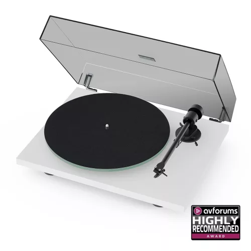 Pro-Ject T1 EVO BT - Bluetooth lemezjátszó Ortofon OM10 hangszedővel /Fehér/