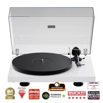 Pro-Ject Debut EVO 2 - audiofil lemezjátszó /lakk fehér/