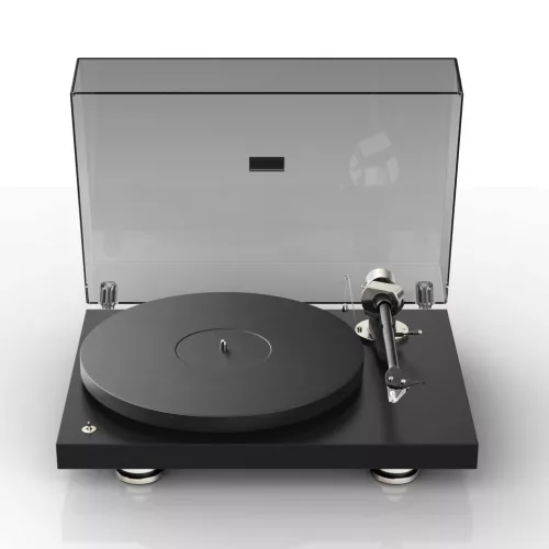 Pro-Ject Debut PRO B - lemezjátszó szimmetrikus XLR és RCA kimenettel /szatén fekete/