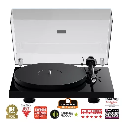 Pro-Ject Debut EVO 2 - audiofil lemezjátszó /lakk fekete/