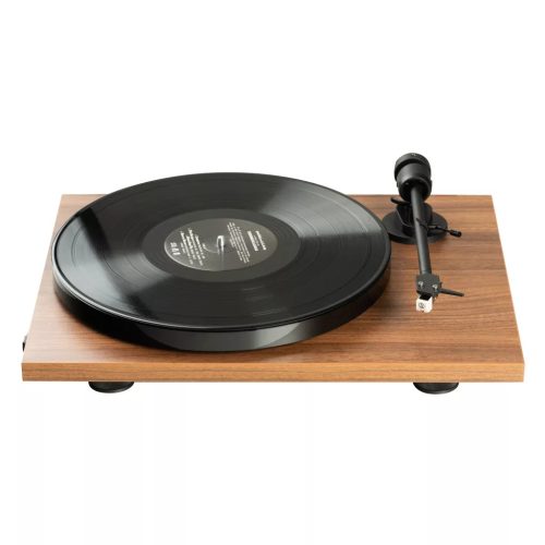 PRO-JECT E1 PHONO (AT3600L) BAKELIT LEMEZJÁTSZÓ PHONO ELŐFOKKAL - DIÓ