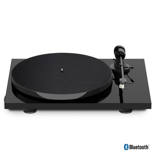 Pro-Ject E1 BT (AT3600L) - lemezjátszó phono előfokkal, Bluetooth kimenettel /lakk fekete/