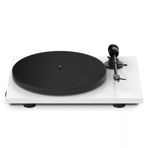 PRO-JECT E1 PHONO (AT3600L) BAKELIT LEMEZJÁTSZÓ PHONO ELŐFOKKAL - FEHÉR