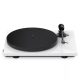 PRO-JECT E1 PHONO (AT3600L) BAKELIT LEMEZJÁTSZÓ PHONO ELŐFOKKAL - FEHÉR