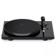 PRO-JECT E1 PHONO (AT3600L) BAKELIT LEMEZJÁTSZÓ PHONO ELŐFOKKAL - FEKETE