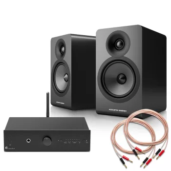   Pro-Ject Stereo Box E, Acoustic Energy AE100 mkII  - Komplett hifi összeállítás /fekete-fekete/