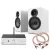 Pro-Ject Stereo Box E, Acoustic Energy AE100 mkII  - Komplett hifi összeállítás /ezüst-fehér/