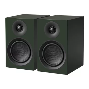   Pro-Ject Speaker Box 5 E Carbon - állványos hangsugárzó /selyemfényű zöld/
