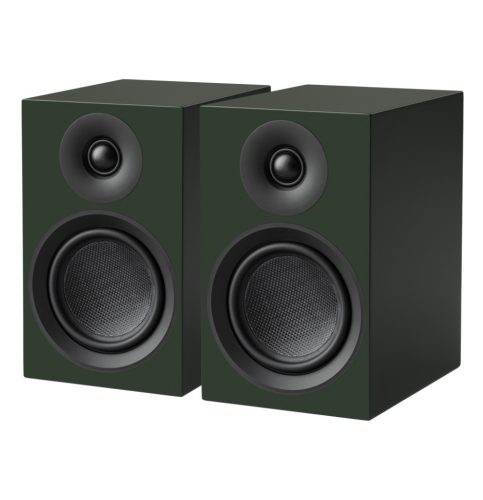 Pro-Ject Speaker Box 5 E Carbon - állványos hangsugárzó /selyemfényű zöld/