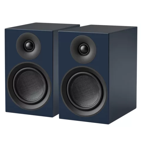 Pro-Ject Speaker Box 5 E Carbon - állványos hangsugárzó /selyemfényű kék/