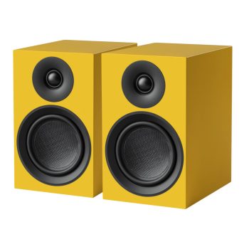   Pro-Ject Speaker Box 5 E Carbon - állványos hangsugárzó /selyemfényű sárga/