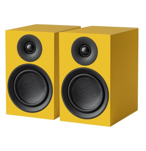 Pro-Ject Speaker Box 5 E Carbon - állványos hangsugárzó /selyemfényű sárga/