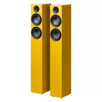   Pro-Ject Speaker Box 12 E Carbon - álló hangsugárzó /selyemfényű sárga/