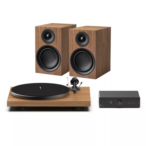 PRO-JECT SZÍNES HANGRENDSZER E - KOMPLETT HIFI SZETT - DIÓ