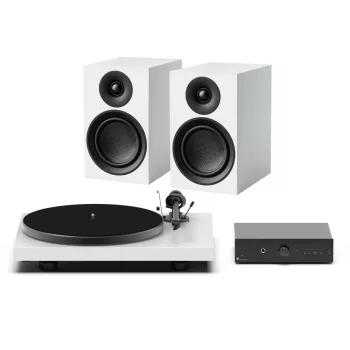   Pro-Ject Színes Hangrendszer E - komplett hifi szett /fehér/