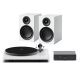 PRO-JECT SZÍNES HANGRENDSZER E - KOMPLETT HIFI SZETT - FEHÉR