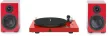 Pro-Ject Juke Box E1 HiFi Set - komplett hifi /vörös/