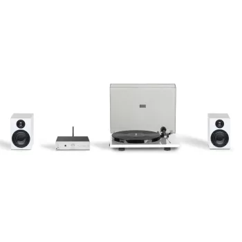   Pro-Ject Stereo Set E Phono - komplett hifi /fehér - ezüst szín/