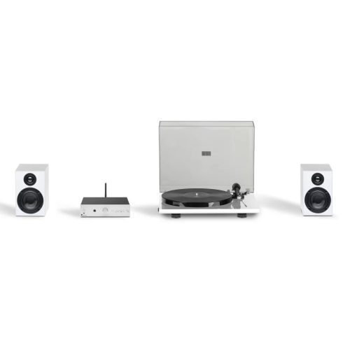 PRO-JECT STEREO SET E PHONO - KOMPLETT HIFI - EZÜST-FEHÉR