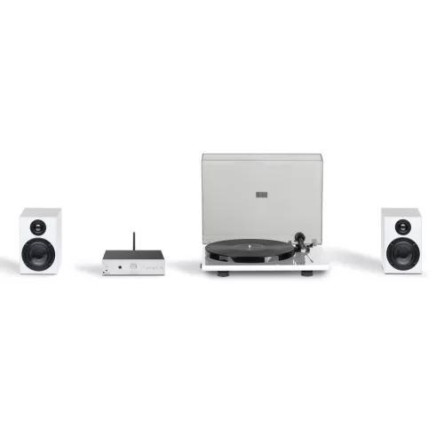 Pro-Ject Stereo Set E Phono - komplett hifi /fehér - ezüst szín/