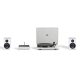 PRO-JECT STEREO SET E PHONO - KOMPLETT HIFI - EZÜST-FEHÉR