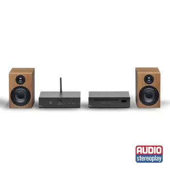 Pro-Ject Stereo Set E CD - komplett hifi /fekete-dió/