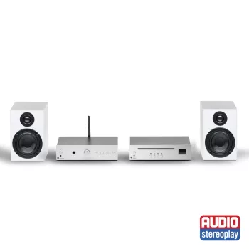 Pro-Ject Stereo Set E CD - komplett hifi /ezüst-fehér/