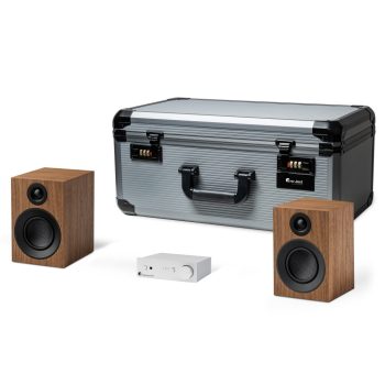 Pro-Ject Travel Set - Utazó HiFi /ezüst-dió/