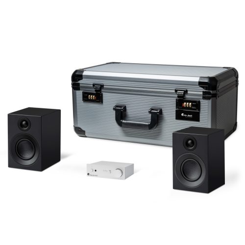 Pro-Ject Travel Set - Utazó HiFi /ezüst-fekete/