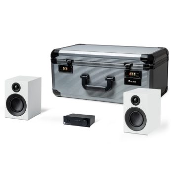 Pro-Ject Travel Set - Utazó HiFi /fekete-fehér/
