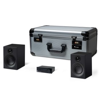 Pro-Ject Travel Set - Utazó HiFi /fekete-fekete/