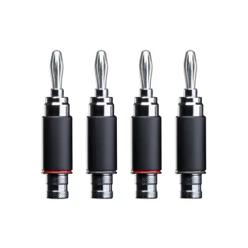   Pro-Ject Connect it LS  DS - banándugó szett (2 PIROS/2 FEKETE)