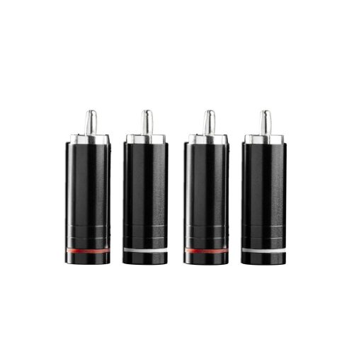 Pro-Ject Connect it DS RCA - csatlakozó készlet (2 piros/2 fehér)