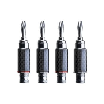   Pro-Ject Connect it LS RS - banándugó készlet (2 piros/2 fekete)