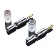 Pro-Ject Connect it LS S - banándugó készlet (2 piros/2 fekete)